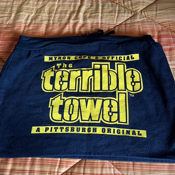 Steeler Terrible Towel Skirt - Picture 3 of 3